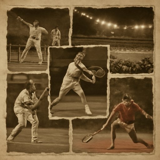1333bt Australian Open night court